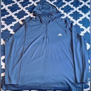 Adidas Primegreen 1/4 Zip Hoodie XXL Golf